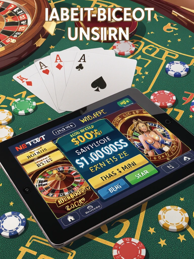 NetBet Casino Mobile Website auf einem Tablet