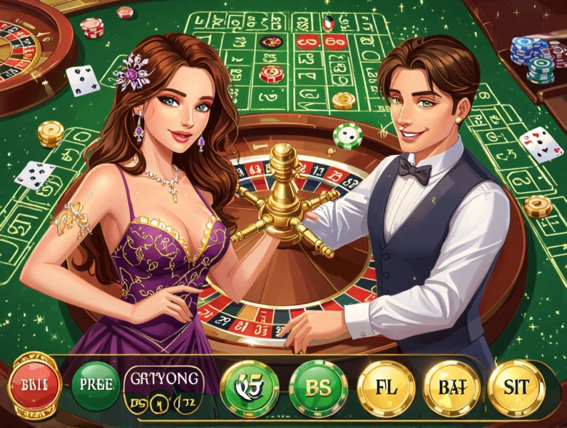 European Roulette Tischspiel
