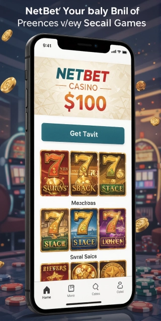 NetBet Casino Mobile App auf einem Smartphone
