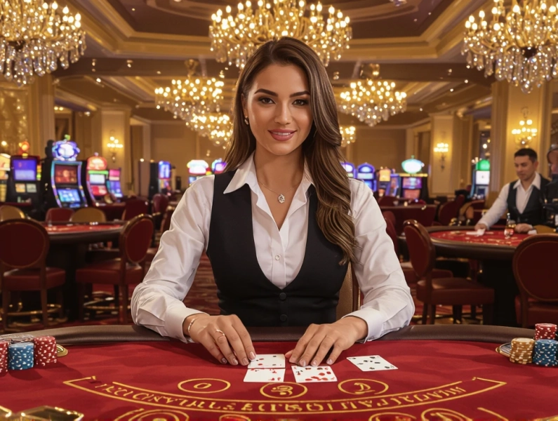 Live Blackjack mit professionellem Dealer