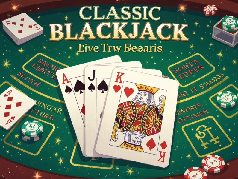 Classic Blackjack Tischspiel
