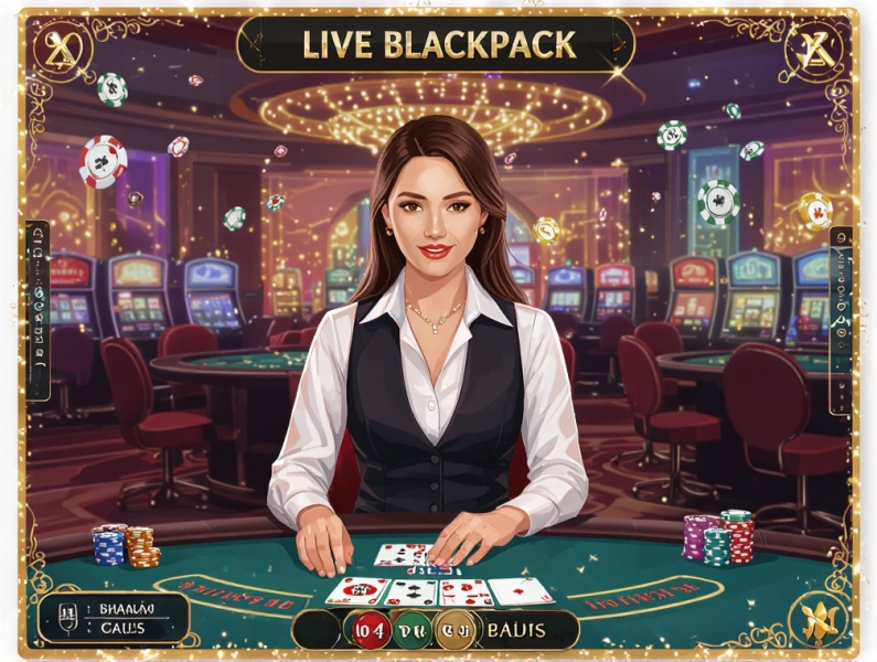 Live Blackjack Tischspiel